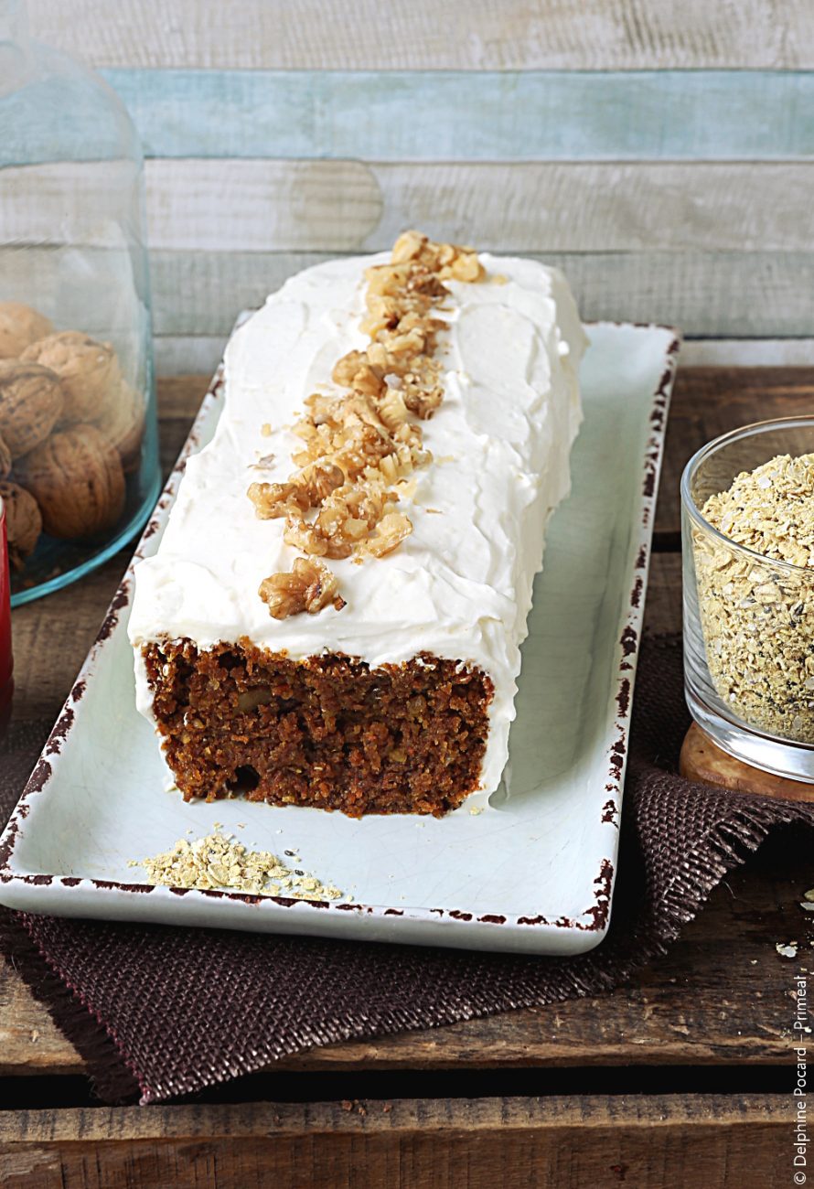 Carrot cake au quinoa