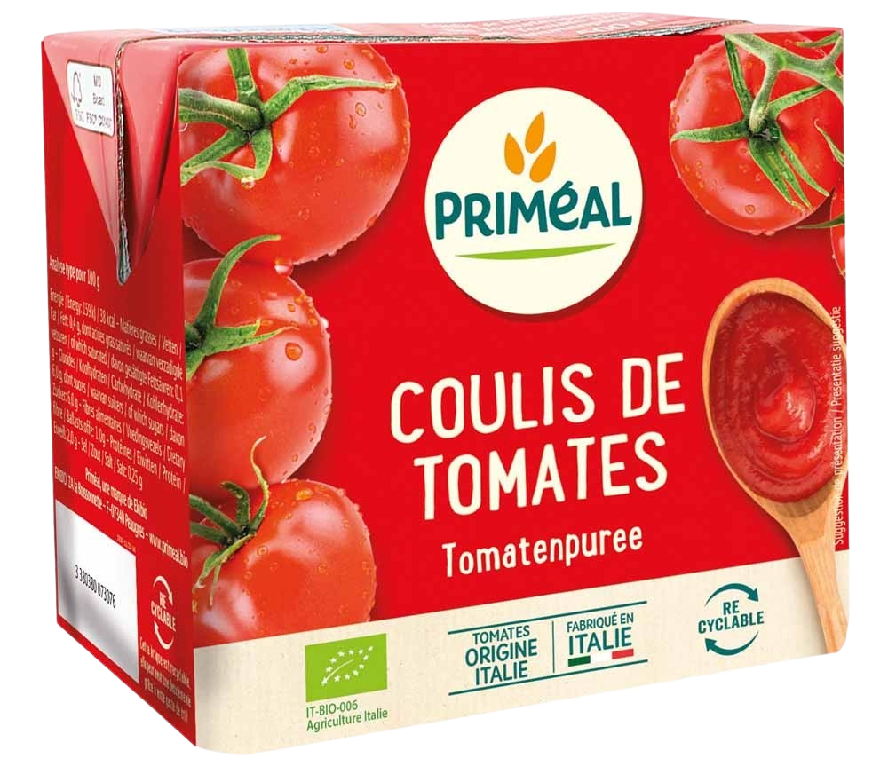 Coulis Tomate Paysanne 510G Bio 