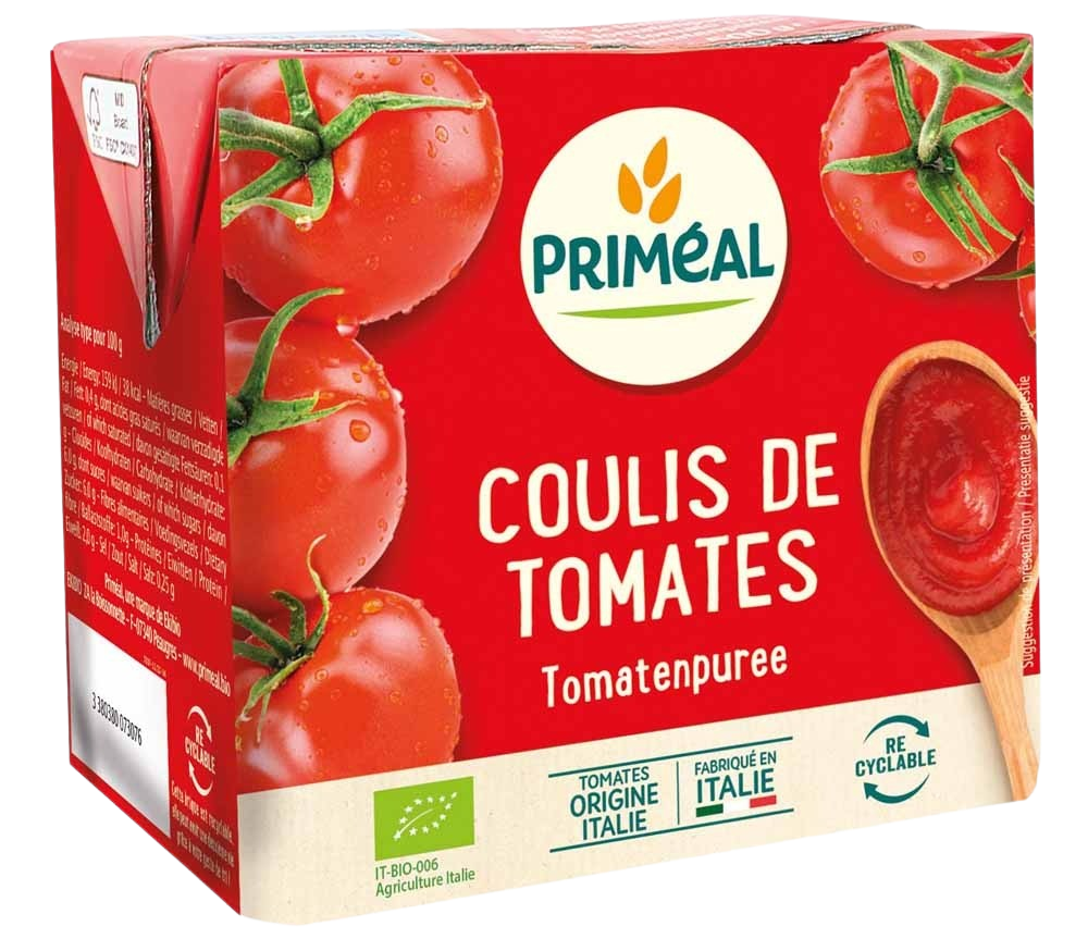 COULIS DE TOMATES 500G - Priméal