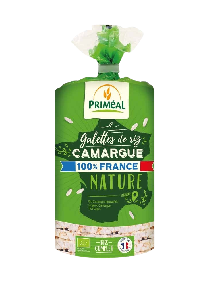 GALETTE DE RIZ DE CAMARGUE SALEE 130G - Priméal