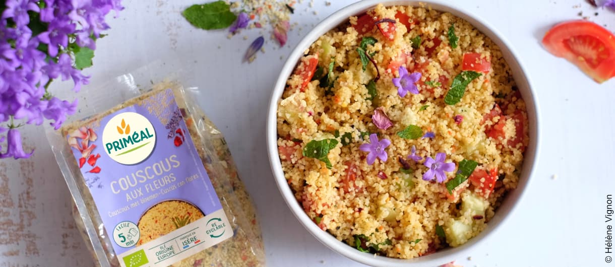 couscous aux fleurs priméal