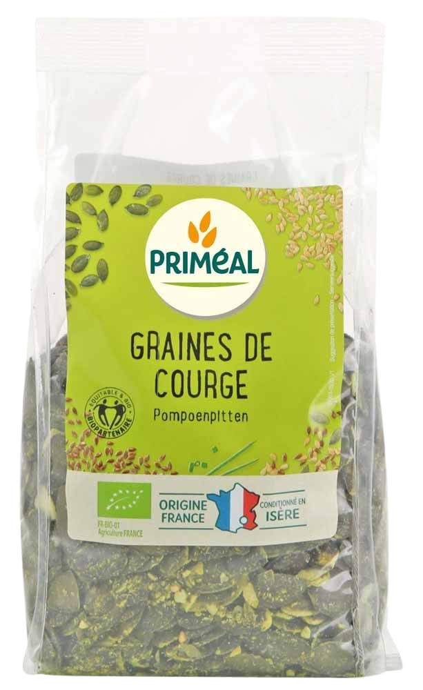 GRAINES DE COURGE FRANCE 250G - Priméal
