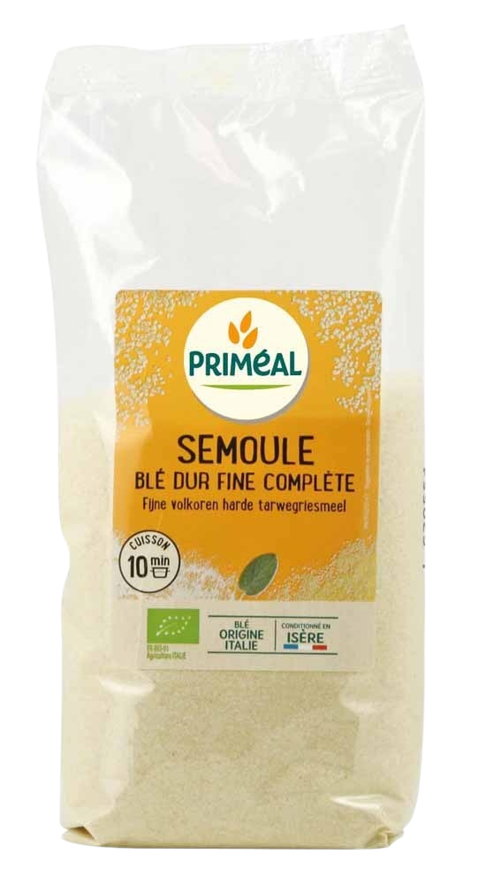 Semoule fine de blé dur (500g)