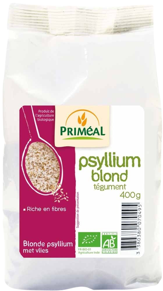 PSYLLIUM BLOND TEGUMENT BIO 400G - Priméal