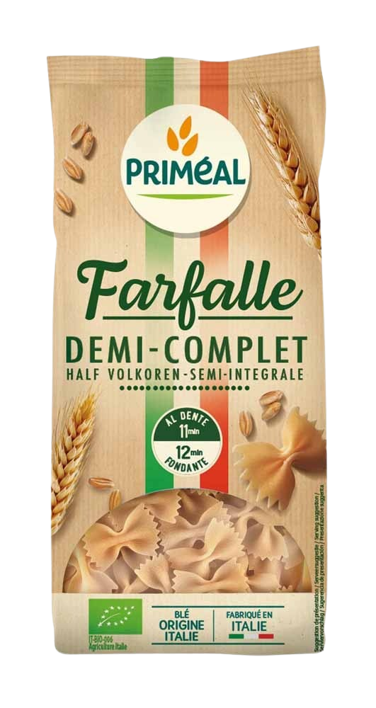 FARFALLES DEMI COMPLETES 500G - Priméal