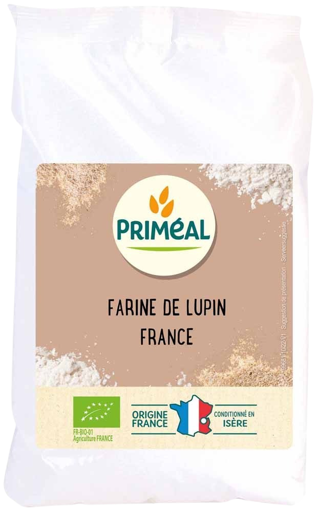 FARINE DE LUPIN FRANCE 500G - Priméal