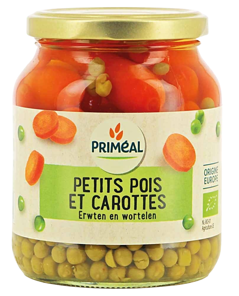 Recette - Petits pois-carottes en vidéo 